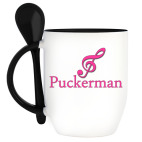 Кружка с ложкой