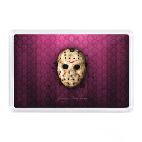 Магнит с принтом Маска потрашителя