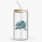 Банка с бамбуковой крышкой