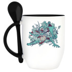 Кружка с ложкой