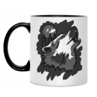 Кружка двухцветная