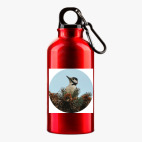 Металлическая бутылка 400 мл UV-DTF