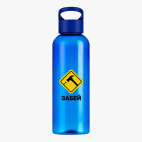 Прозрачная спортивная бутылка