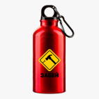 Металлическая бутылка 400 мл UV-DTF