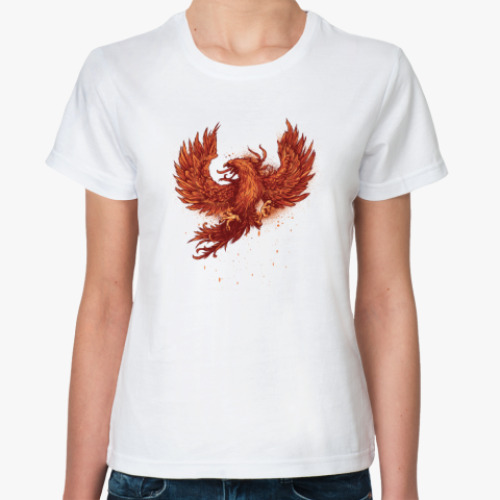 Классическая футболка Прекрасный феникс