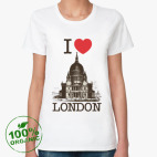 Женская футболка органик