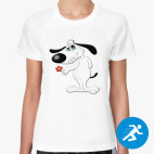 Женская спортивная футболка