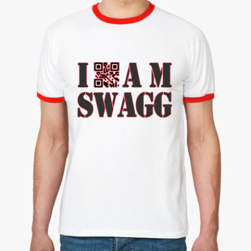 Футболка Ringer-T I AM SWAGG