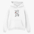 Толстовка худи оверсайз