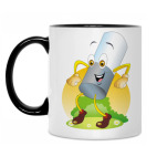 Кружка двухцветная