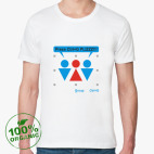 Мужская футболка органик