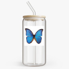 Банка с бамбуковой крышкой