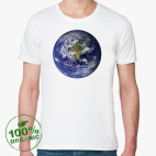 Мужская футболка органик