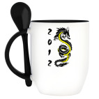 Кружка с ложкой