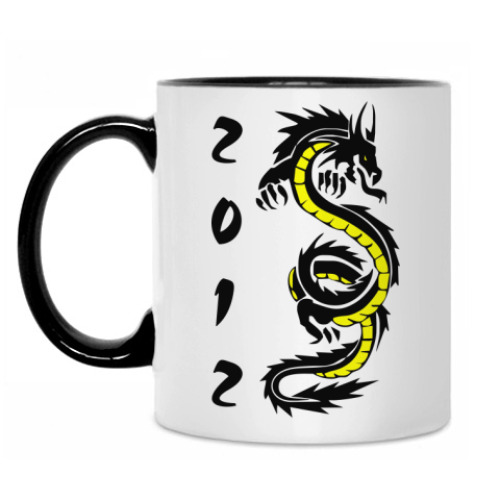 Кружка с принтом Год дракона