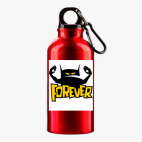 Металлическая бутылка 400 мл UV-DTF