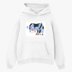 Толстовка худи оверсайз