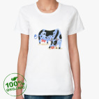 Женская футболка органик