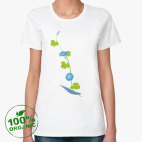 Женская футболка органик