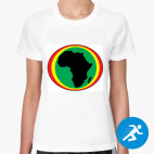 Женская спортивная футболка