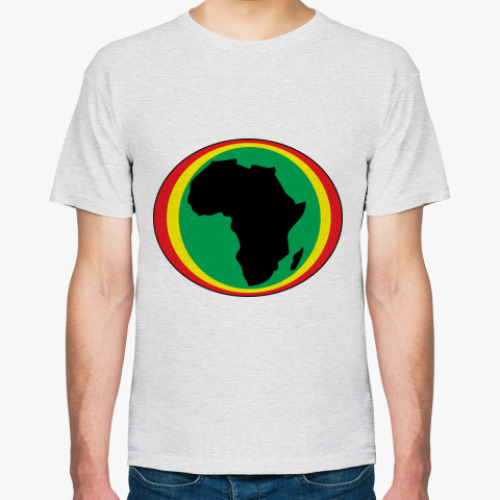 Футболка с принтом Африка