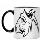 Кружка двухцветная