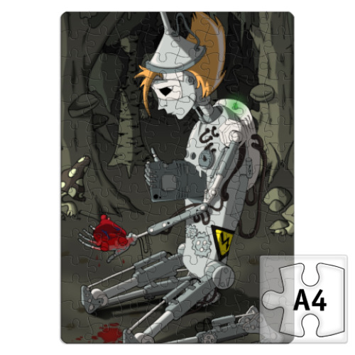 Пазл с принтом  'Железный дровосек'