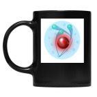 Кружка цветная UV-DTF