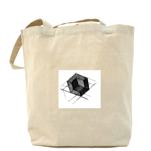 Сумка шоппер Куб и кубик