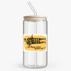 Банка с бамбуковой крышкой