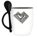 Кружка с ложкой