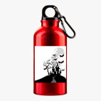 Металлическая бутылка 400 мл UV-DTF