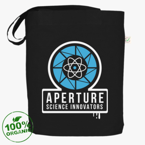 Сумка шоппер с принтом  'Apreture'