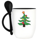 Кружка с ложкой