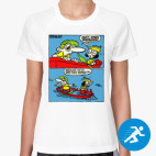 Женская спортивная футболка