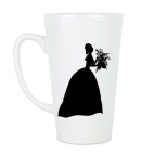 Леди с букетом