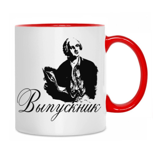 Кружка с принтом Ломоносов