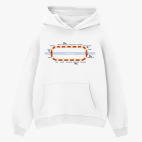 Толстовка худи оверсайз