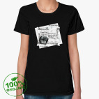 Женская футболка органик