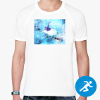 Мужская спортивная футболка