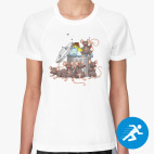 Женская спортивная футболка