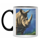 Кружка двухцветная