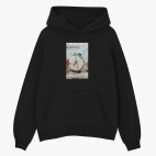 Толстовка худи оверсайз