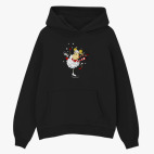 Толстовка худи оверсайз