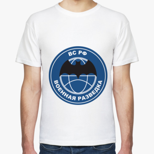 Футболка с принтом Военная разведка