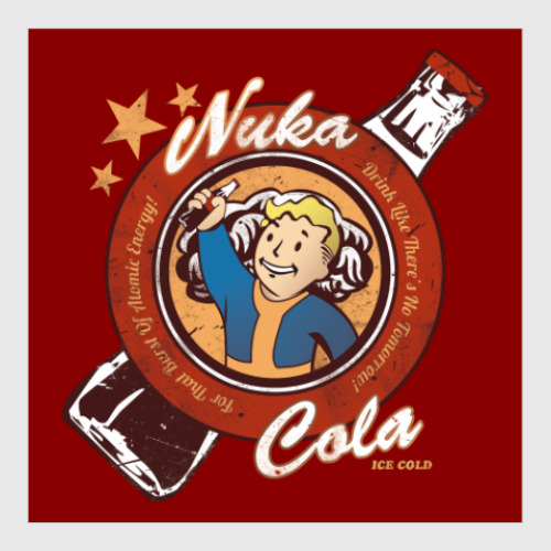 Постер Fallout Nuka Cola Vault Boy