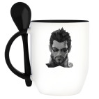 Кружка с ложкой