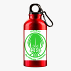 Металлическая бутылка 400 мл UV-DTF