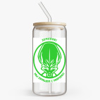 Банка с бамбуковой крышкой