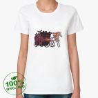 Женская футболка органик